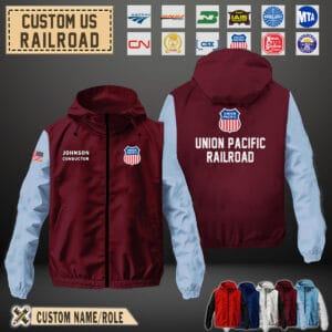 Custom US Railroad_Windbreaker Jackets