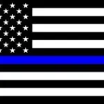 Thin Blue Line Flag