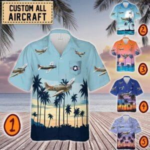 A-1 Skyraider A1_Pocket Hawaiian Shirt