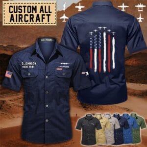 A-26 Invader A26_Aircraft Cotton Cargo Shirts