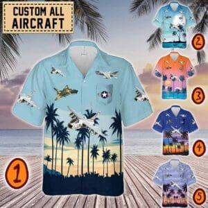 A-7 Corsair II A7_Pocket Hawaiian Shirt