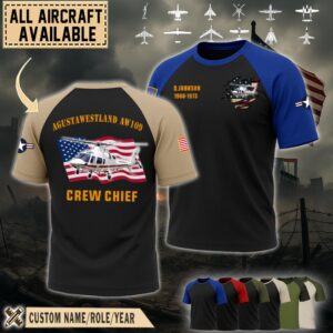 AgustaWestland AW109_Raglan Tshirt