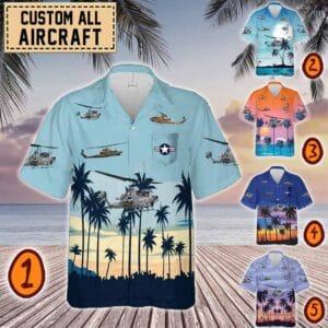 AH-1 Cobra AH1_Pocket Hawaiian Shirt