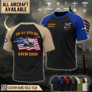 AH-64 Apache AH64_Raglan Tshirt