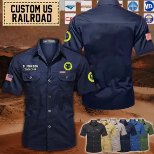 Custom Alaska Railroad_Cotton Cargo Shirts