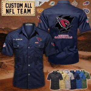 Arizona Cardinals_Cotton Cargo Shirts