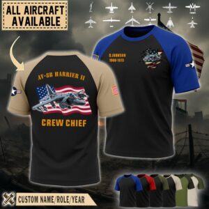 AV-8B Harrier II AV8B_Raglan Tshirt