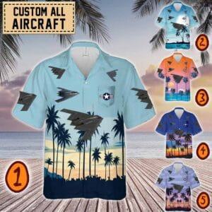B-2 Spirit B2_Pocket Hawaiian Shirt
