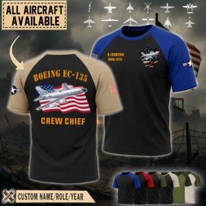 Boeing EC-135 EC135_Raglan Tshirt
