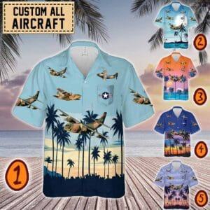 C-123 Provider C123_Pocket Hawaiian Shirt