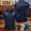 Custom Canadian Pacific Kansas City (CPKC)_Cotton Cargo Shirts