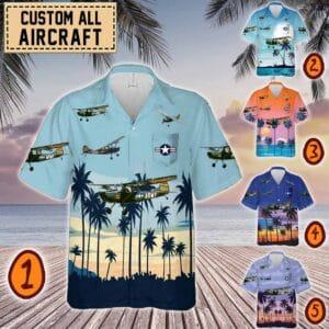 Cessna L-19 O-1 Bird Dog L19 O1_Pocket Hawaiian Shirt