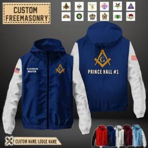 Custom Freemasonry_Windbreaker Jacket