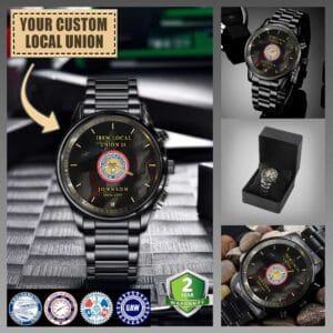 Custom Union Local_Black Wrist Watch