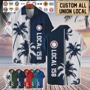 Custom Union Local_Palm Tree Hawaiian Shirt