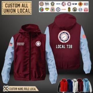 Custom Union Local_Windbreaker Jacket