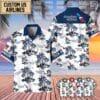 Custom US Airlines_Pocket Hawaiian Shirt