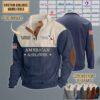Custom US Airlines_Stand Collar Sweatshirt