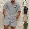 Custom US Railroad_Quarter Zip Polo & Short