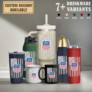 Custom US Railroad_Drinkware Collection