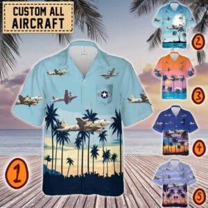 EP-3 Orion EP3_Pocket Hawaiian Shirt