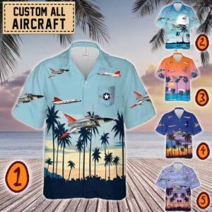 F-102 Delta Dagger F102_Pocket Hawaiian Shirt