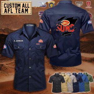 Gold Coast Suns_Cotton Cargo Shirts