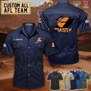 Greater Western Sydney Giants_Cotton Cargo Shirts