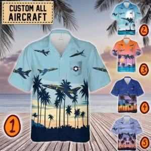 Grumman F-11 Tiger F11_Pocket Hawaiian Shirt
