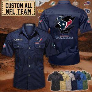Houston Texans_Cotton Cargo Shirts