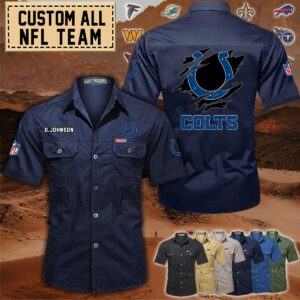 Indianapolis Colts_Cotton Cargo Shirts