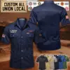 Custom LIUNA Union _Cotton Cargo Shirts
