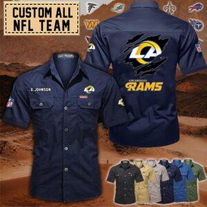 Los Angeles Rams_Cotton Cargo Shirts