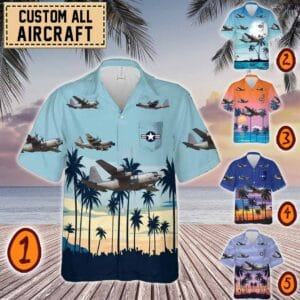 MC-130E Combat Talon I MC130E_Pocket Hawaiian Shirt