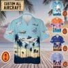 North American FJ-4 Fury FJ4_Pocket Hawaiian Shirt