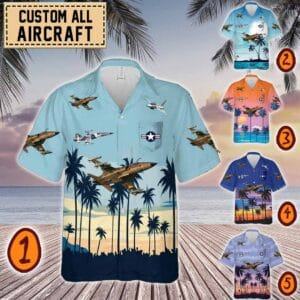 Northrop F-5 F5_Pocket Hawaiian Shirt