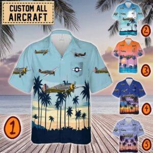 P-36 Hawk P36_Pocket Hawaiian Shirt