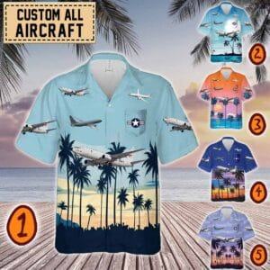 P-8 Poseidon P8_Pocket Hawaiian Shirt