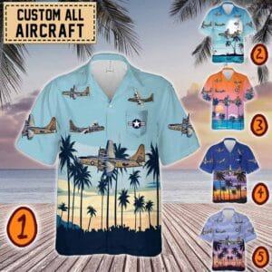 PB4Y-2 Privateer PB4Y2_Pocket Hawaiian Shirt