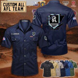 Port Adelaide Power_Cotton Cargo Shirts