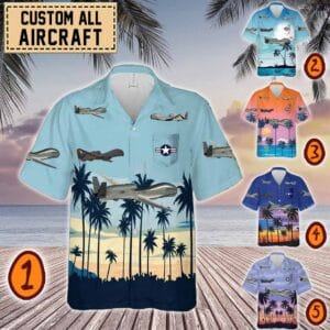 RQ-4 Global Hawk RQ4_Pocket Hawaiian Shirt