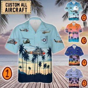 Sikorsky H-34 Choctaw S-58 UH-34 UH34 S58_Pocket Hawaiian Shirt