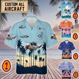 Sikorsky S-61 S61_Pocket Hawaiian Shirt