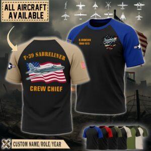 T-39 Sabreliner T39_Raglan Tshirt