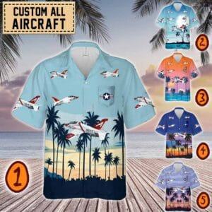 T-45 Goshawk T45_Pocket Hawaiian Shirt