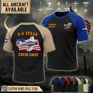 T-6 Texan T6_Raglan Tshirt