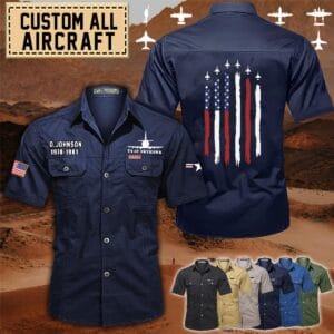 TA-4F Skyhawk TA4F_Aircraft Cotton Cargo Shirts
