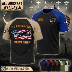 U-2 Dragon Lady U2_Raglan Tshirt