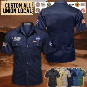 Custom UAW Union_Cotton Cargo Shirts