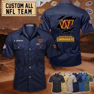 Washington Commanders_Cotton Cargo Shirts